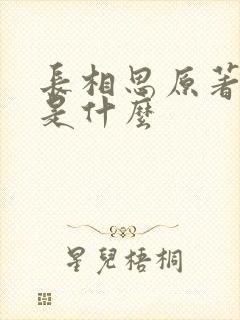 长相思原著结局是什么