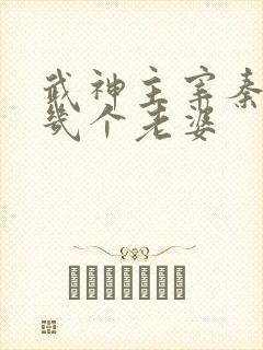 武神主宰秦尘有几个老婆