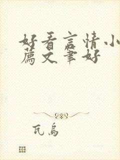 好看言情小说推荐文笔好