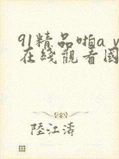 91精品啪aⅴ在线观看国产