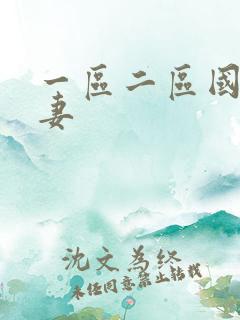 一区二区国产人妻