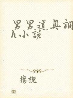 男男道具调教高h小说