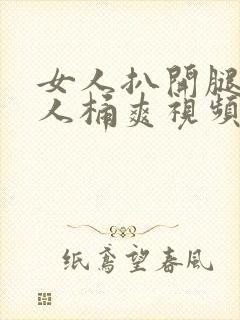 女人扒开腿让男人桶爽视频