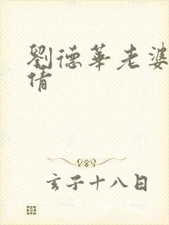 刘德华老婆朱丽倩