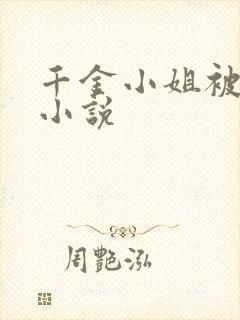 千金小姐被调教小说