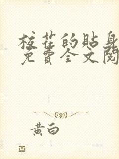 校花的贴身高手免费全文阅读下载