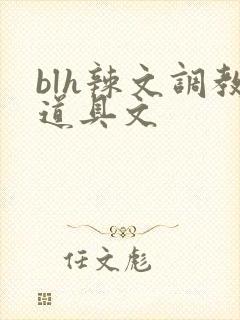 blh辣文调教道具文
