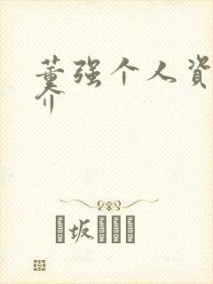 董强个人资料简介