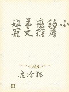 姐弟恋的小说甜宠文推荐