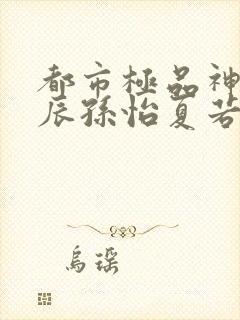 都市极品神医叶辰孙怡夏若雪