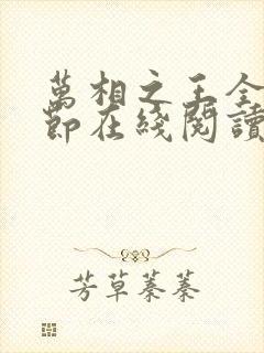 万相之王全部章节在线阅读免费