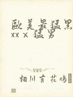 欧美最猛黑人xxxⅹ猛男