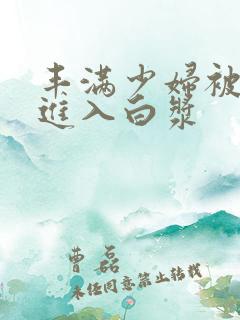 丰满少妇被猛烈进入白浆