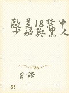 欧美18禁中国少妇与黑人