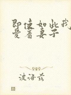 即使如此我仍然爱着妻子