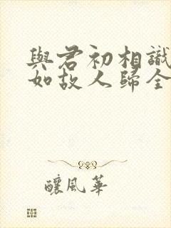 与君初相识,犹如故人归全诗