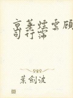 京华烟云顾轻舟司行霈