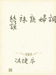 丝袜熟妇调教小说