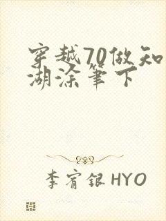 穿越70做知青湖涂笔下