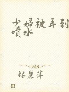 少妇被弄到高潮喷水