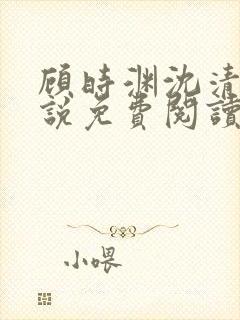 顾时渊沈清棠小说免费阅读最新章节