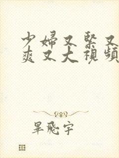 少妇又紧又粗又爽又大视频在线观看