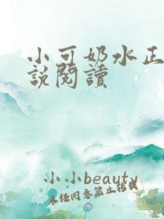 小可奶水正文小说阅读