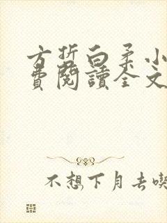 方哲白柔小说免费阅读全文最新章节