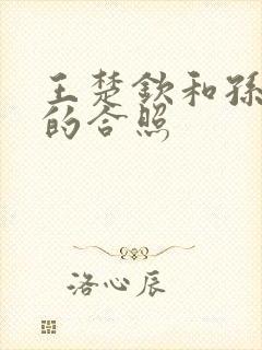 王楚钦和孙颖莎的合照