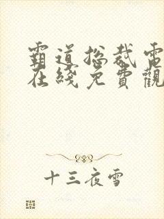 霸道总裁电视剧在线免费观看