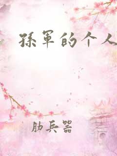 孙军的个人简介