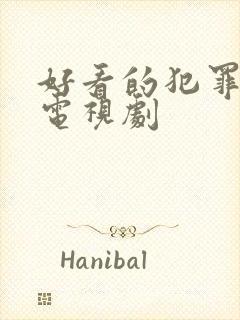 好看的犯罪悬疑电视剧