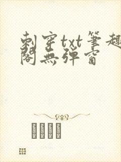 刺穿txt笔趣阁无弹窗