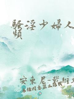 骚淫少妇人妻视频