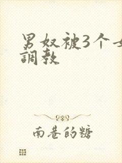 男奴被3个女王调教