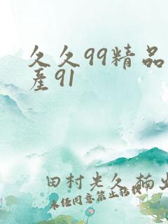 久久99精品国产91