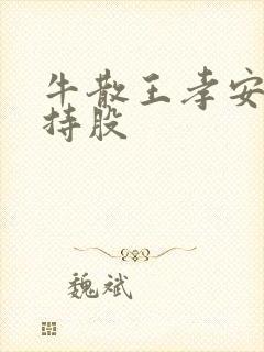 牛散王孝安最新持股