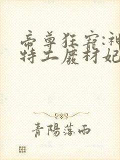 帝尊狂宠:神医特工废材妃