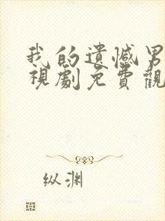 我的遗憾男友电视剧免费观看