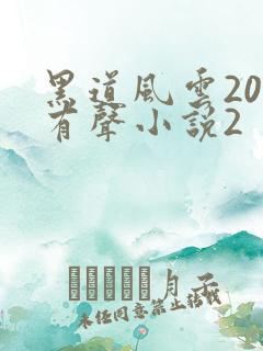 黑道风云20年有声小说2