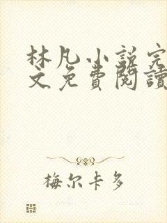 林凡小说完整全文免费阅读