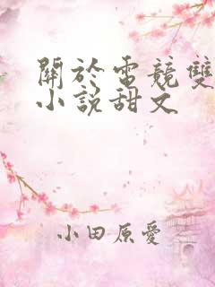 关于电竞双男主小说甜文