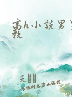 高h小说男男调教