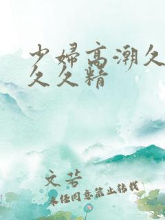 少妇高潮久久久久久精