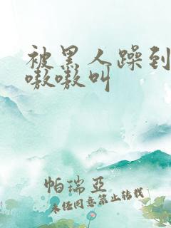 被黑人躁到高潮嗷嗷叫