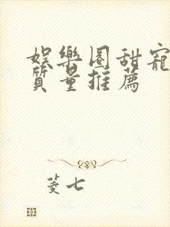 娱乐圈甜宠文高质量推荐