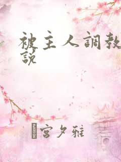 被主人调教的小说