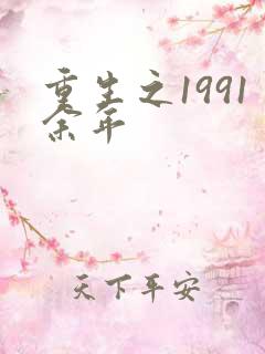 重生之1991余年