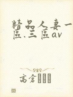 精品人妻一区二区.三区av