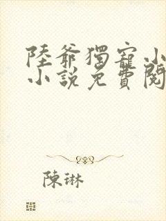 陆爷独宠小娇妻小说免费阅读